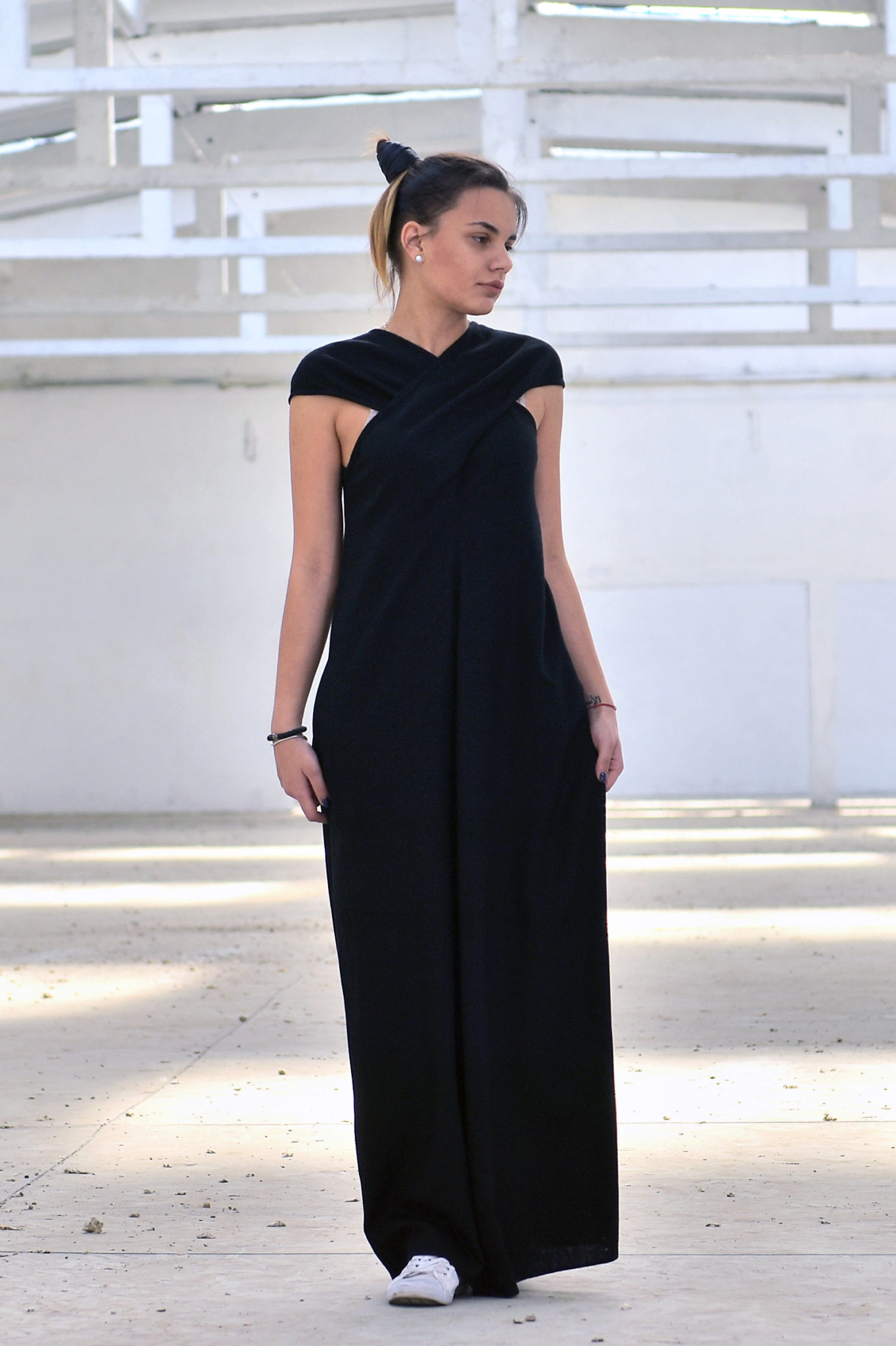 Long Open Back Dress ALLSEAMS