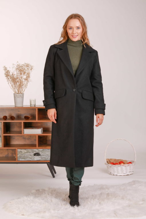 Wool Long Coat, Winter Overcoat, Gothic Coat, Plus Size Clothing, Designer Coat, Pocket Coat, Maxi Coat, Woolen Coat, Warm Winter Coat